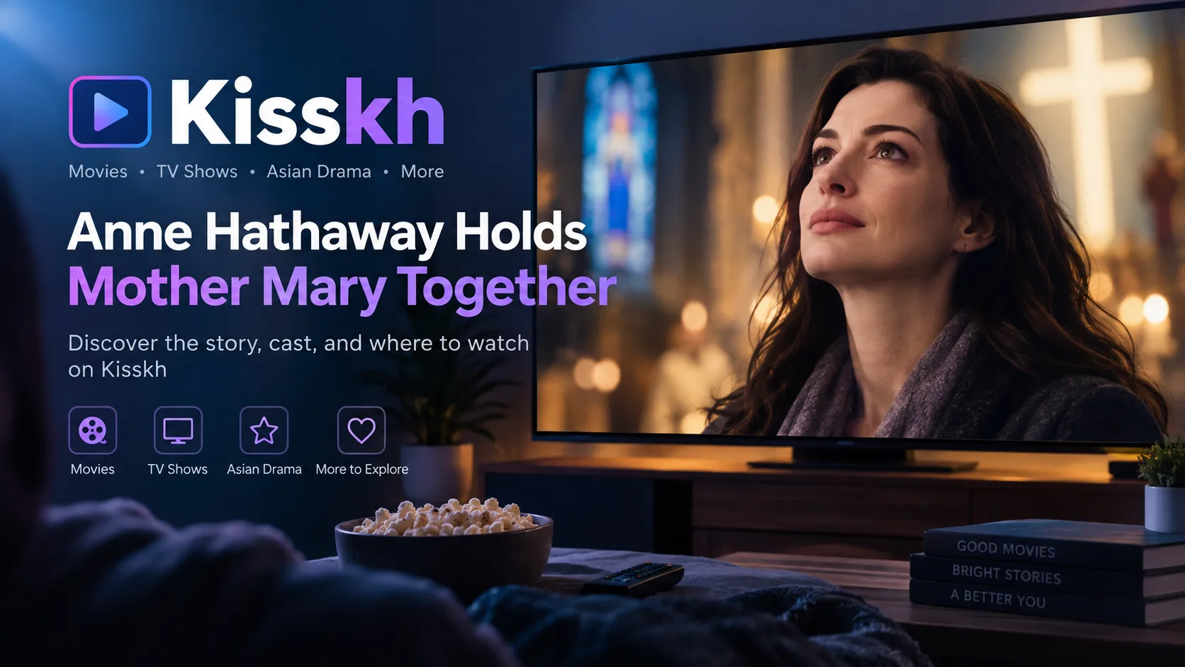 Kisskh Website | Anne Hathaway Holds Mother Mary Together