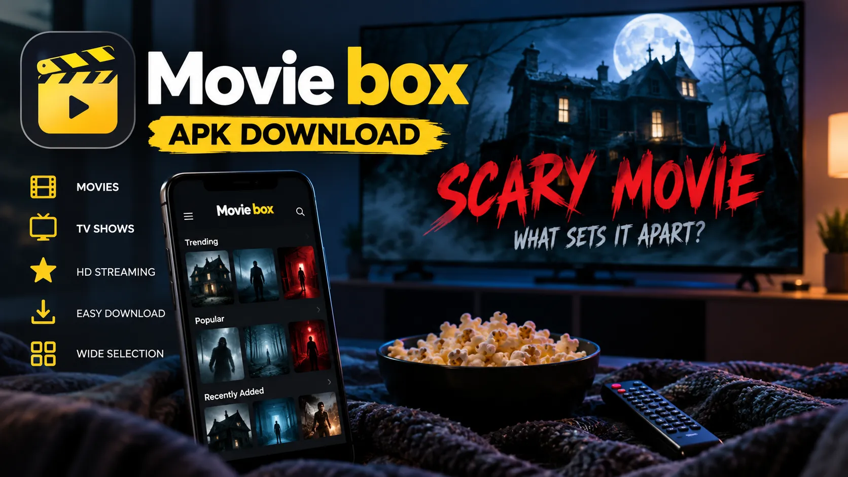 Movie box APK download | Scary Movie: What Sets It Apart