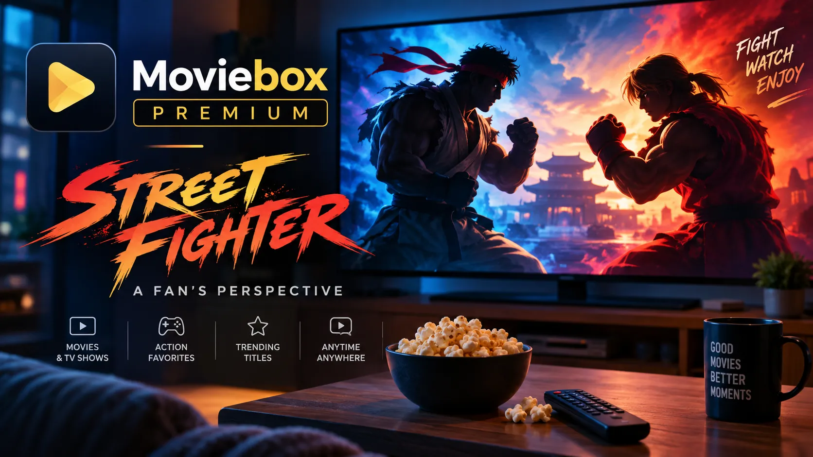 Moviebox Premium | Street Fighter: A Fan's Perspective