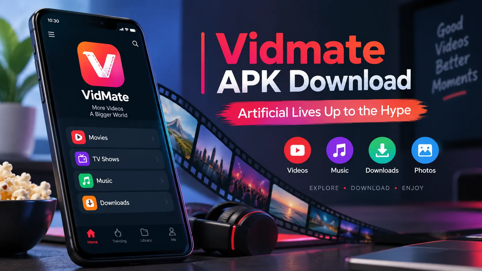 Vidmate APK Download | Artificial Lives Up to the Hype