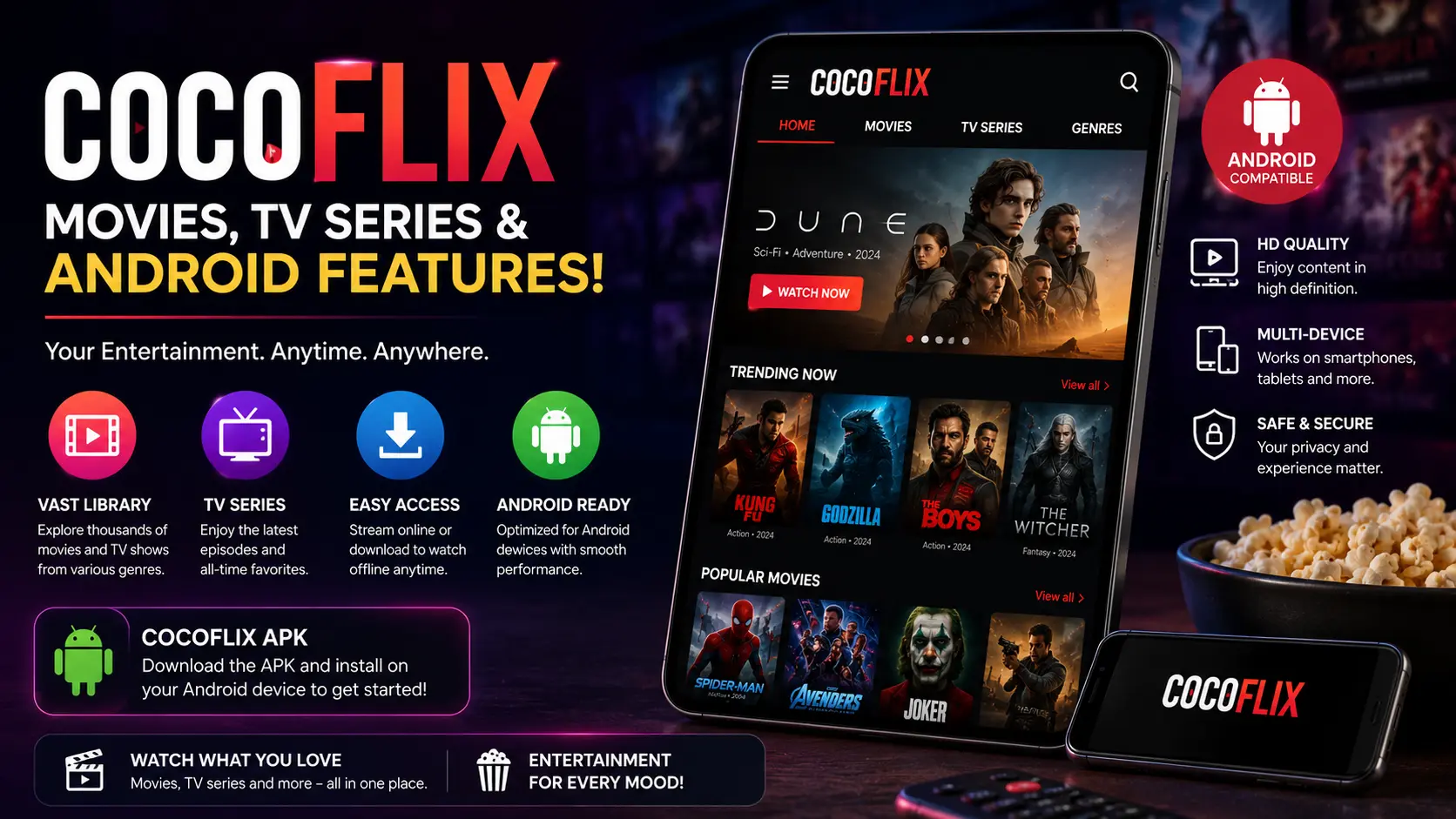 CocoFlix APK Guide: Movies, TV Series and Android Features!