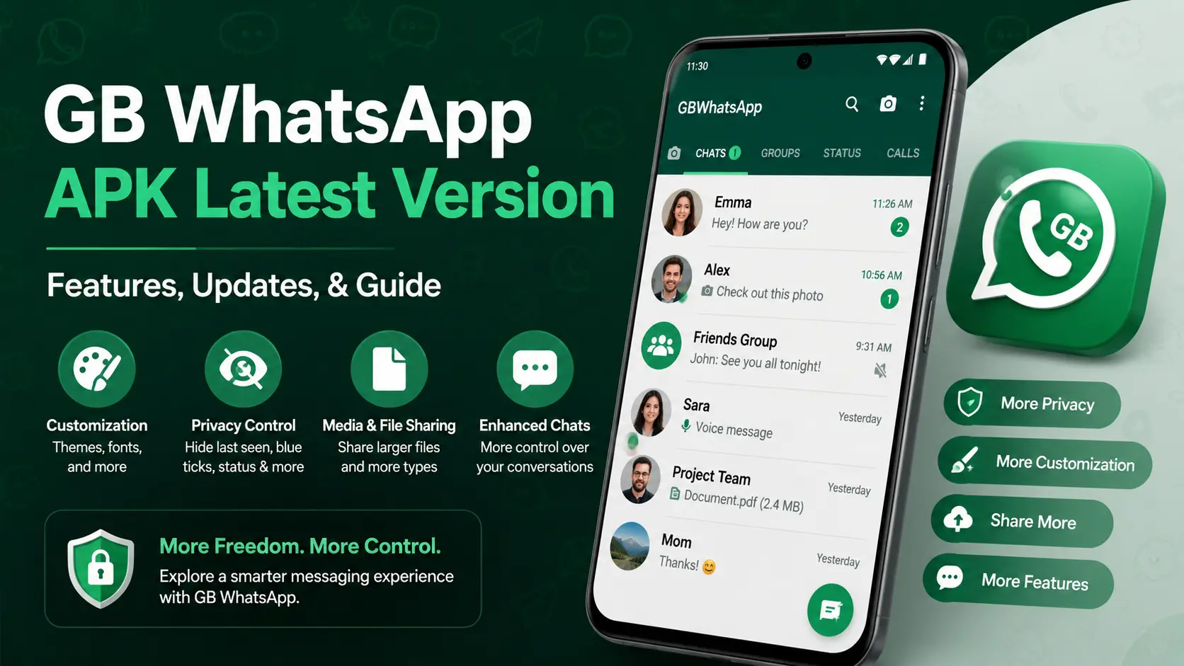 GB WhatsApp APK Latest Version: Features, Updates, & Guide