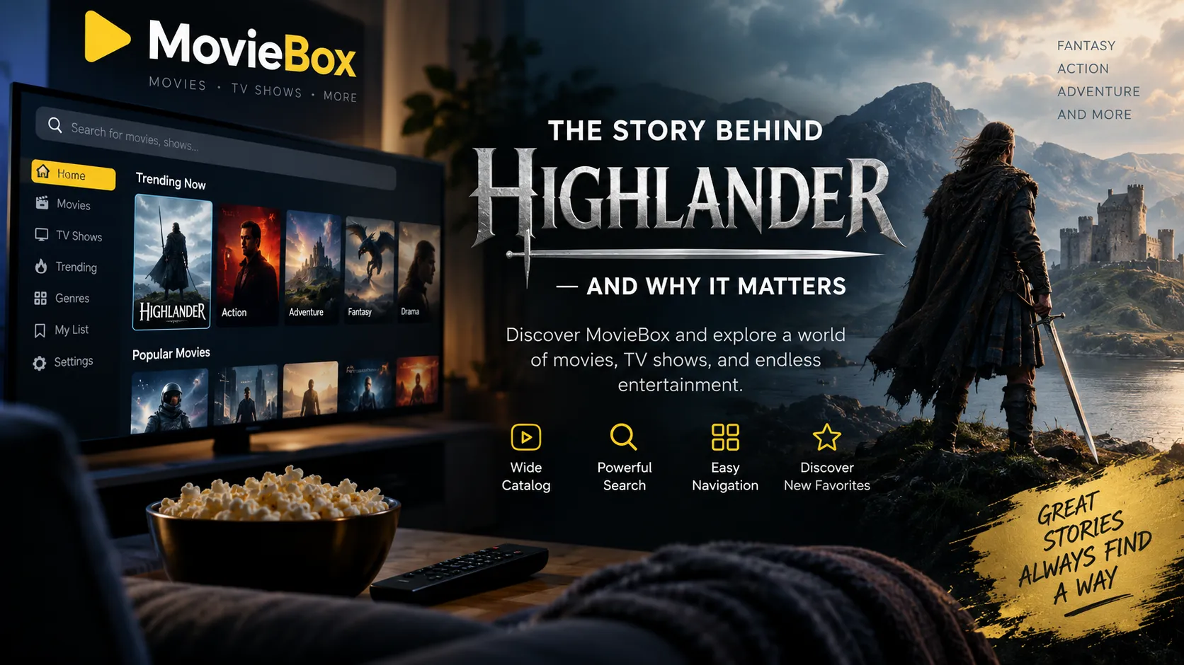 Moviebox | The Story Behind Highlander - and Why It Matters