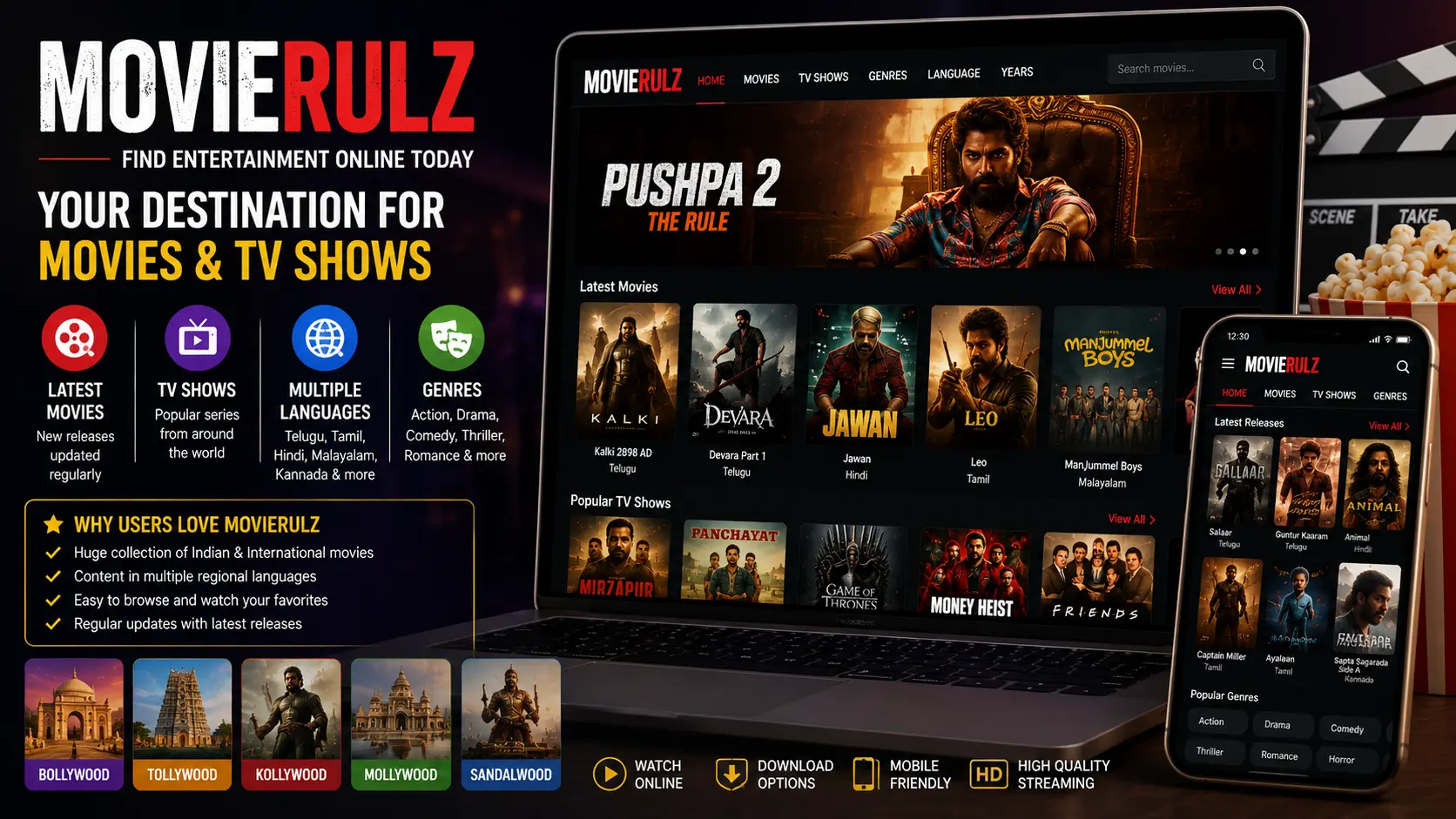 MovieRulz Guide: Find Entertainment Online Today