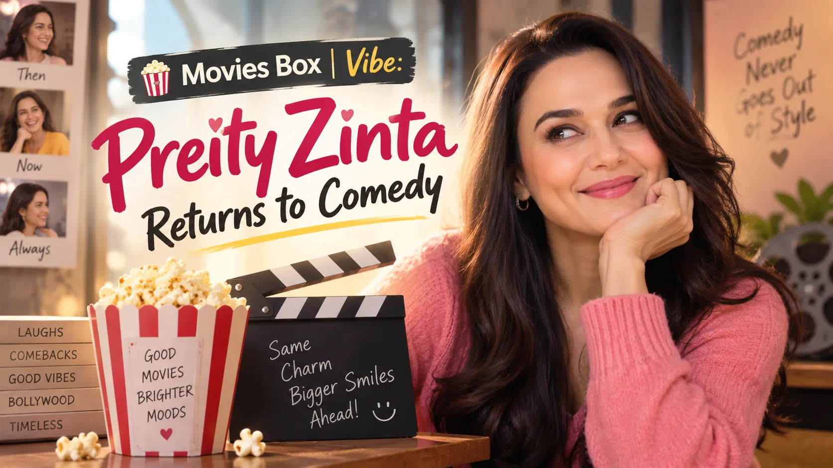 Movies Box | Vibe: Preity Zinta Returns to Comedy